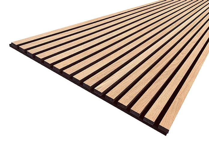 PET filca panelis ar finierētu MDF līsti